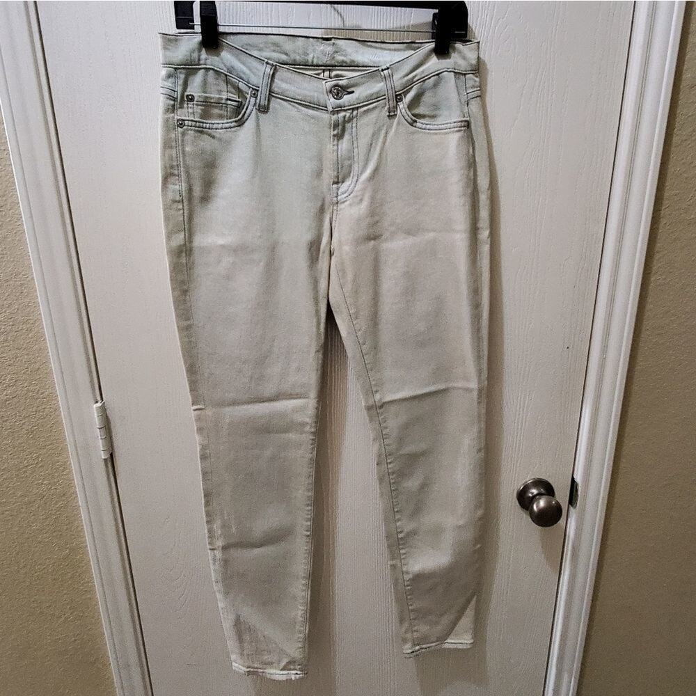 7 FAM Silver the skinny high rise ankleโ jeans size